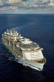 Allure Of The Seas Racing Across The Caribbean Cruise Travel Royal Caribbean Cruise Ship Cruise Ship