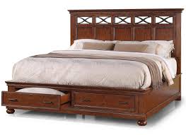 American Heritage King Panel Bed With Storage By Flexsteel Wynwood Collection Bed Bed Storage Panel Bed