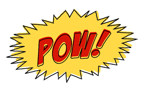 Image result for pow bam signs