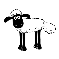 Nog steeds. van dat lieve lammetje is weinig meer over. Schapen Tekening