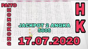 Sah Jackpot 2 Angka 5606 Tarikan Paito Hk 17 07 2020 Langsung Jackpot Youtube