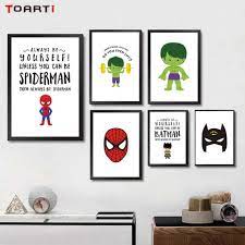 For more exciting reads, check out our lists of science fiction books and fantasy books for kids. Superhero Batman Quotes Poster Print Nordic Boy Kid Room Wall Art Picture Game Home Decor Canvas Painting No Frame Buy At The Price Of 0 50 In Aliexpress Com Imall Com