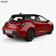 The site owner hides the web page description. Toyota Corolla Hatchback Hybrid 2018 3d Model Vehicles On Hum3d
