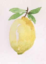 5 By 7 Simple Lemon Print Watercolor Lemon Printable Lemon Etsy In 2020 Watercolor Paintings For Beginners Lemon Watercolor Watercolor Illustration