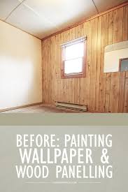 Try this intermediate painting project and. Bedroom Makeover Before Painting Wallpaper And Panelling Wonder Forest