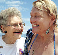 Lodi woman returns to scene of her historic swim