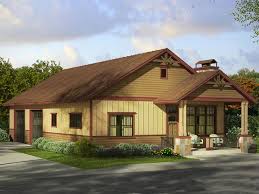 Family home plans offers unique garage apartment plans that contain a heated living space with its own entrance, bathroom, bedrooms and kitchen find the right garage plan with an apartment. Garage Apartment Plans 1 Story Garage Apartment Plan With 2 Car Garage 051g 0079 At Www Thegarageplanshop Com