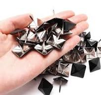 Amazon.com: S SYDIEN Black Upholstery Tacks 19mmx20mm Square ...