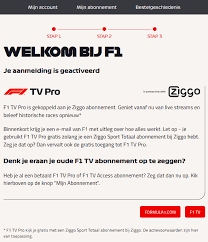 Alleen nog goedkoop mogelijk via ziggo. F1 Tv Pro Gratis Voor Ziggo Klanten Met Een Ziggo Ziggo Community