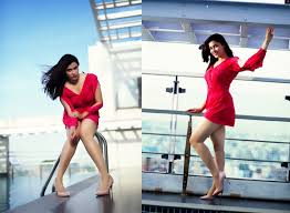 Raman has handled the camera work. Mannara Chopra Red Sizzling Miniskirt Photos Filmy Frame