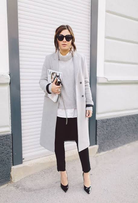How to Layer: 17 Easy Layered Outfit Formulas to Get You Through Winter |  Womens grey