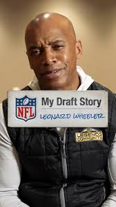 At least the NFL Draft is televised. Right, Leonard Wheeler?