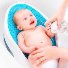 The bath support's centre has soft tpe material which warms very quickly to baby's body temperature and bath water. Angelcare Baby Bath Support Aqua You Can Find Out More Details At The Link Of The Image It Is An Affiliate Baby Bath Tub Newborn Bath Baby Bath Tub Newborn