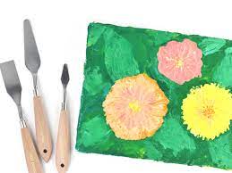 As a beginner, you should only use basic palette knife painting techniques that add a special charm to your painting without taking all the focus from the basic painting technique. How To Do Palette Knife Painting