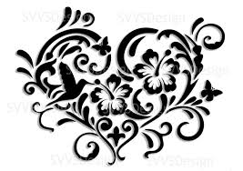 Download Svg And Png Cutting Files Floral Design Clipart Vector Svg Png Heart Elements Sv 92536 Svgs Design Bundles