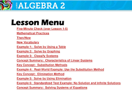 Free worksheet(pdf) and answer key on solving systems of equations using substitution. Five Minute Check Over Lesson 1 5 Mathematical Practices Then Now Ppt Download