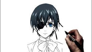 Despite the first ending for the black butler series being full of chibis, this one takes a symbolic turn. How To Draw Ciel Step By Step Black Butler Youtube