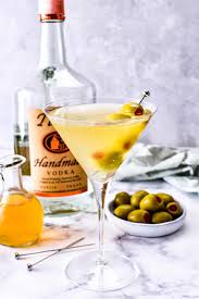 As per the international bartending association's recipe, a standard dry martini is made thusly: Dirty Martini Lemon Tree Dwelling