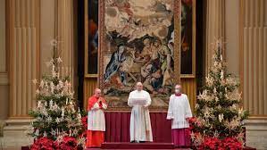 Popes Christmas Mass 2021 Pope At Urbi Et Orbi Christmas Reminds Us We Are All United As Brothers And Sisters Vatican News