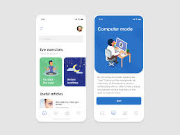 Eye Exercises Mobile App Dribbble Shot Hd7 Mobile App Design App Design Layout Mobile App