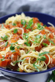 Simple Angel Hair Pasta Recipe Has Only 5 Ingredients But Feels Like An Italian Feast Add Your Fav Easy Pasta Recipes Angel Hair Pasta Recipes Italian Recipes