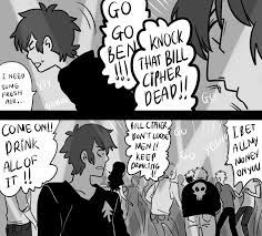 Tano's Art Blog — GRAVITY FALLS - BILL'S AFTER LIFE - First Met I...