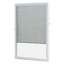 1 inch aluminum mini blinds and micro mini blinds create a traditional look to any window. Odl Encapsulated Add On Aluminum Door Blind 22 W X 36 L At Menards