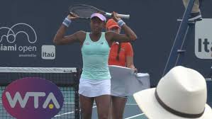 Us teenager cori gauff made light of the vast gap in experience as she pulled off a stunning upset against veteran venus williams in the first round at wimbledon. Cori Coco Gauff Beats Rybarikova Advances To Third Round In Wimbledon Wpec