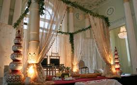 A complete, impressive luxury event needs the essential setting to shine, such as the perfect backdrops, the lush and stunning flowers, the impressive wedding lighting, the wedding table linens. Indian Weddings Serene Pretty Indian Weddings By Soma Sengupta Decorations