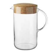 Ikea 365 Pitcher With Lid Clear Glass Cork Ikea Ikea 365 Ikea Glassware Set