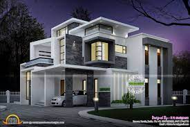 Grand Contemporary Home Design Kerala House Design Contemporary House Contemporary House Design