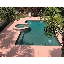 Resin decking — most of the above ground pool deck kits we found state that the platform is made from resin. Pool Deck Paint Cool Pool Deck Coatings Encore