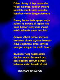 Apalagi jika dibumbui dengan pantun jenaka, pasti suasananya menjadi lebih ceria. 55 Koleksi Istimewa Kata Kata Romantis Untuk Suami Pengantin Baru