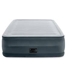 Queen mattress measures 78 in. Queen Air Mattress 20 Raised Full Size Aerobed Intex Built Pump Inflatable Bed Furniture Beds Mattresses