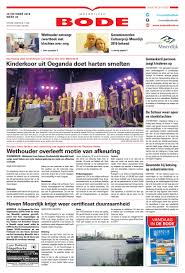 Moerdijkse Bode 19 10 2016 By Uitgeverij De Bode Issuu