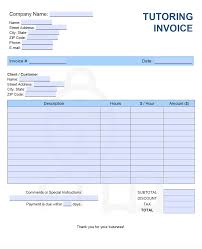 Utilizing this free device, you can produce a receipt for your clients easily. Free Tutoring Invoice Template Pdf Word Excel