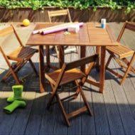 Check spelling or type a new query. Salon De Jardin Table 4 Chaises En Acacia A 79 90 Carrefour Market
