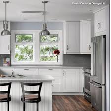 Ikea Grimslov White Shaker Kitchen Cabinets Glass Subway Tiles In Silver Cloud Gray The Curved Edge R White Ikea Kitchen Kitchen Plans White Shaker Kitchen
