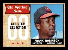 1968 Topps Baseball #373 Frank Robinson (All-Star) VG