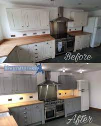 The professional cabinet painters on paintzen's platform are experts in cabinet painting. Spraying Kitchen Cabinets Save Hundreds Thousands Lets Spray Spraymasters Uk