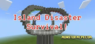 This is a island i made and the shape is pretty obvious. Island Disaster Survival Map Maps Minecraft Bedrock