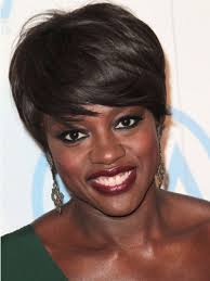 Ladies with sensitive scalps or who just want a more comfortable wig, we offer short length or bob wig styles that have monofilament and/or lace fronts. Viola Davis Short Boy Cut Straight Synthetic Hair Black Wig Rewigs Com