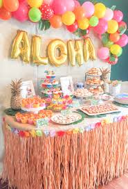 Made with cardboard, and glued magnets to avoid using tape on door. Raley S Lilo And Stitch Birthday Luau Poppy Grace