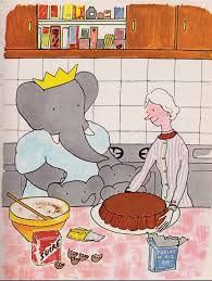 Babar By Laurent De Brunhoff Omg This Was My Favorite Tv Show When I Was Little Childrens Books Illustrations Children S Book Illustration Illustration