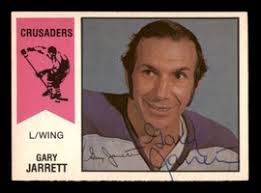 Gary Jarrett Autographed 3.5x5.5 Postcard Cleveland Crusaders SKU #252056