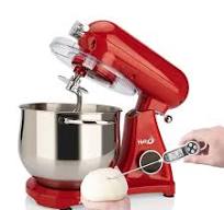 8L 1800W Metal Electric Stand Mixer: Automatic Dough, Cream, Food Blender  Whisk