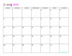 Free download monthly 2020 calendar templates. Custom Editable 2020 Free Printable Calendars Sarah Titus From Homeless To 8 Figures