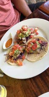 Enjoy freshwater, saltwater, offshore, inshore or fly fishing, it is. Delicious Fish Tacos Picture Of El Patio De Cafe Milagro Manuel Antonio Tripadvisor