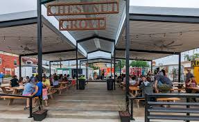 Chestnut Grove Food Truck Court — Food court food truck in Bastrop, Texas