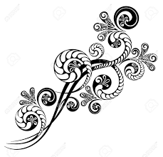 A batik pattern uses complex colors in a design that looks like it was created through dyeing with dye placed over removable wax. Floral Branchy Ornament With A Beautiful Complex Pattern For Decorative Design Of Invitations Letters And Greeting Cards Royalty Free Cliparts Vectors And Stock Illustration Image 124057429